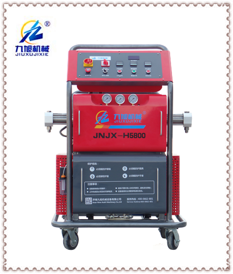 遼寧聚脲噴涂機(jī) 小型輕便節(jié)省原料(圖1) H5800型立式儲罐聚脲施工機(jī)器